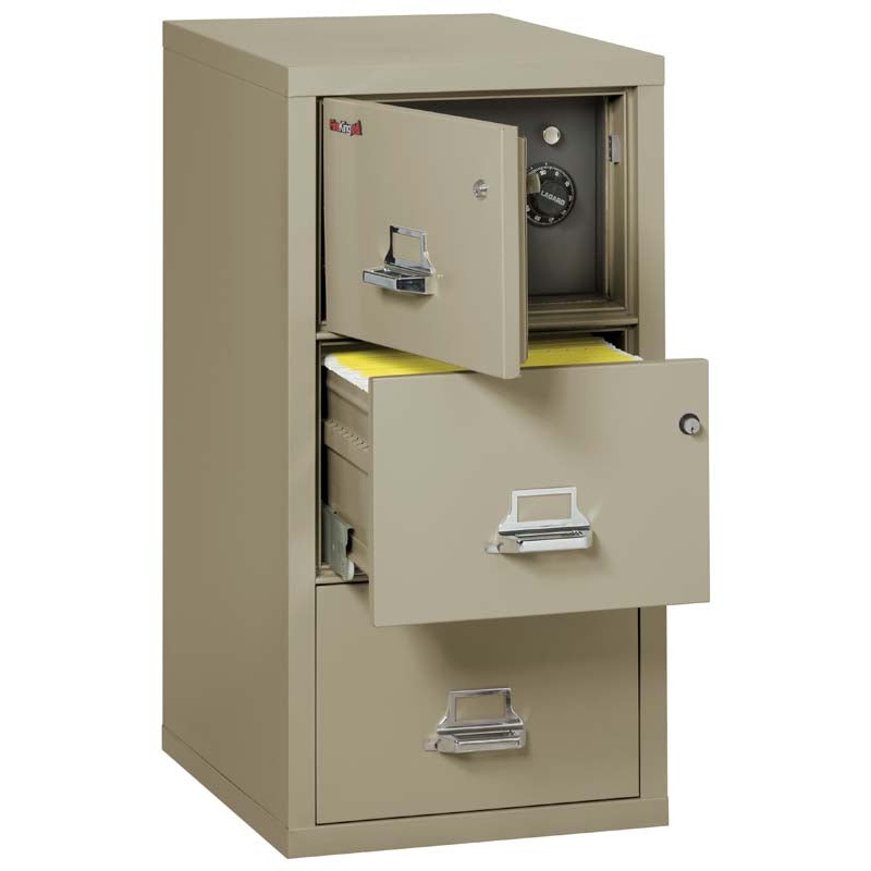 FireKing 3-2131-CSF 3 Drawer Legal Safe In A Fire File Cabinet - Image 9