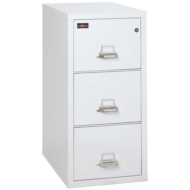 FireKing 3-2144-2 Two-Hour Three Drawer Vertical Legal Fire File Cabinet