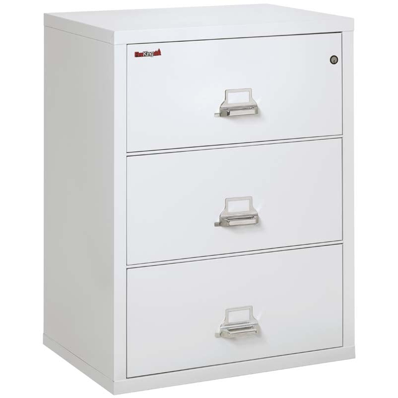 FireKing 3-3122-C Three Drawer 31" W Lateral Fire File Cabinet