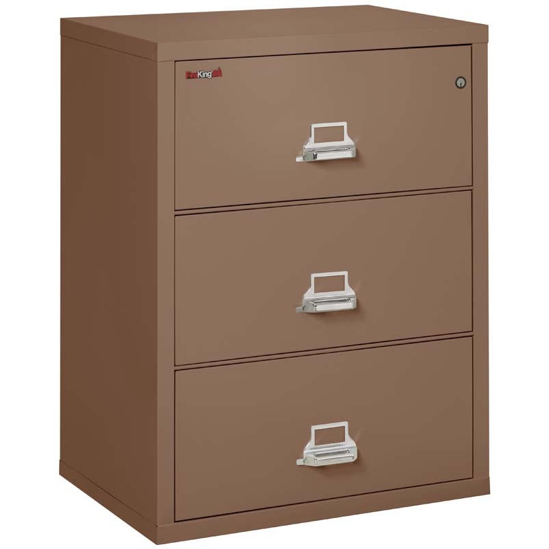 FireKing 3-3122-C Three Drawer 31" W Lateral Fire File Cabinet - Image 12