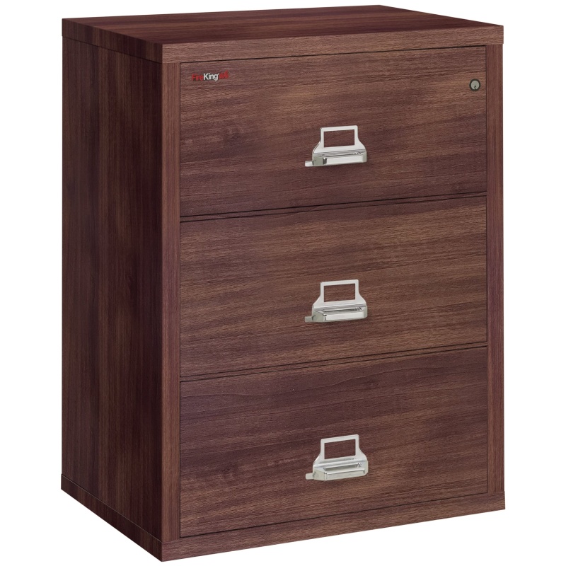 FireKing 3-3122-C Premium Designer Three Drawer 31" W Lateral Fire File Cabinet - Image 4