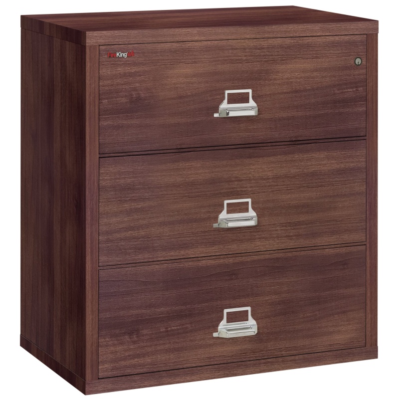 FireKing 3-3822-C Premium Designer Three Drawer 38" W Lateral Fire File Cabinet - Image 4