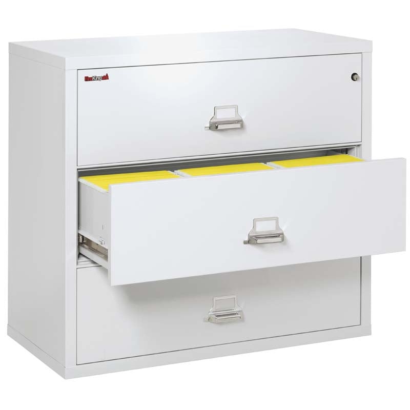 FireKing 3-4422-C Three Drawer 44" W Lateral Fire File Cabinet - Image 2