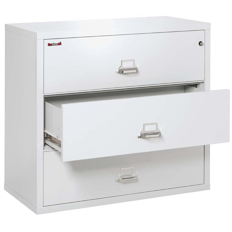 FireKing 3-4422-C Three Drawer 44" W Lateral Fire File Cabinet - Image 3