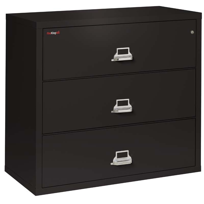 FireKing 3-4422-C Three Drawer 44" W Lateral Fire File Cabinet - Image 4