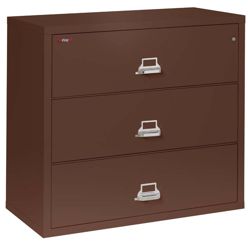 FireKing 3-4422-C Three Drawer 44" W Lateral Fire File Cabinet - Image 5