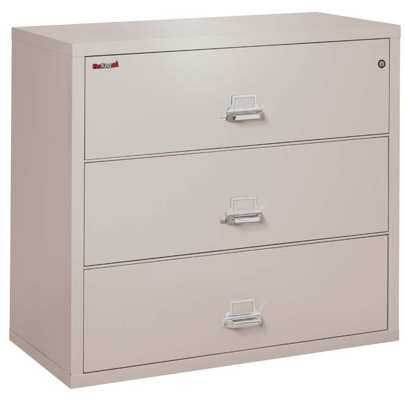 FireKing 3-4422-C Three Drawer 44" W Lateral Fire File Cabinet - Image 10