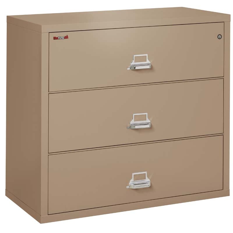 FireKing 3-4422-C Three Drawer 44" W Lateral Fire File Cabinet - Image 13