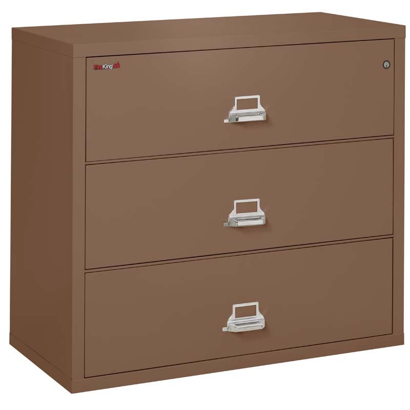 FireKing 3-4422-C Three Drawer 44" W Lateral Fire File Cabinet - Image 12