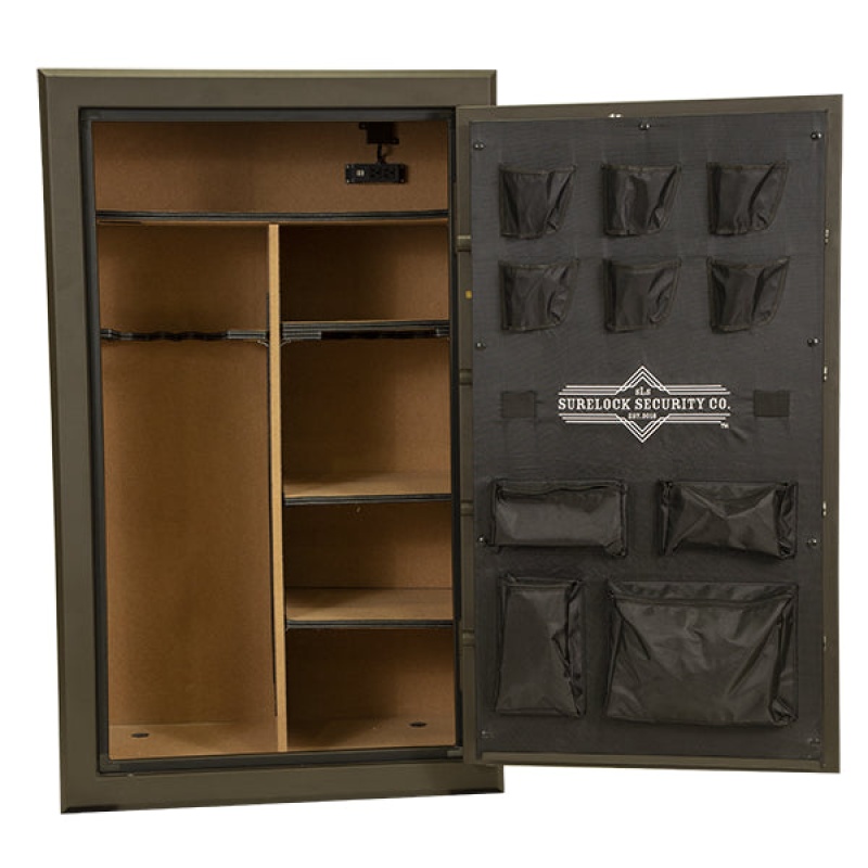 Surelock Security SLSCA-30B Bronze Bevel Cadet Series Gun Safe - Image 4