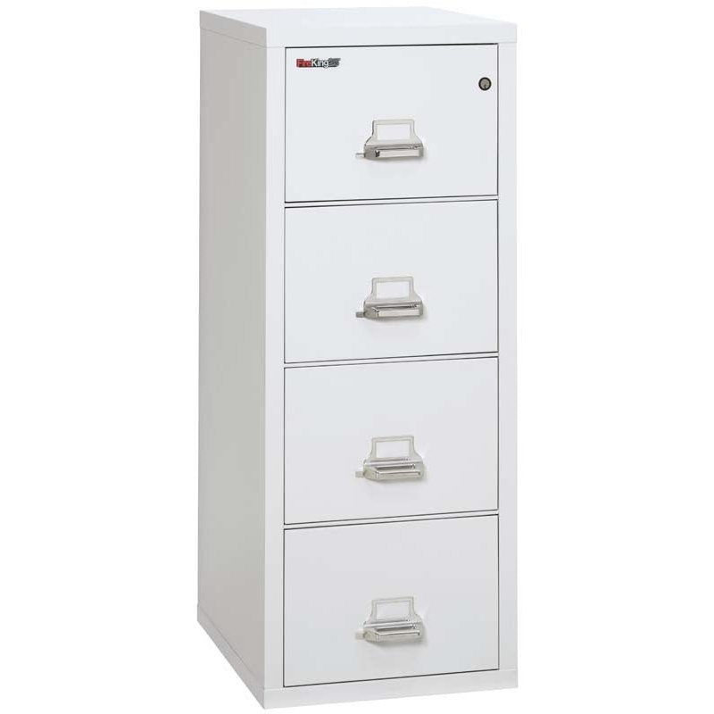 FireKing 4-1825-C Four Drawer Letter 25" D Fire File Cabinet