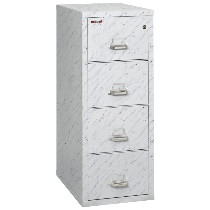 FireKing 4-1825-C Premium Designer Four Drawer Letter 25" D Fire File Cabinet