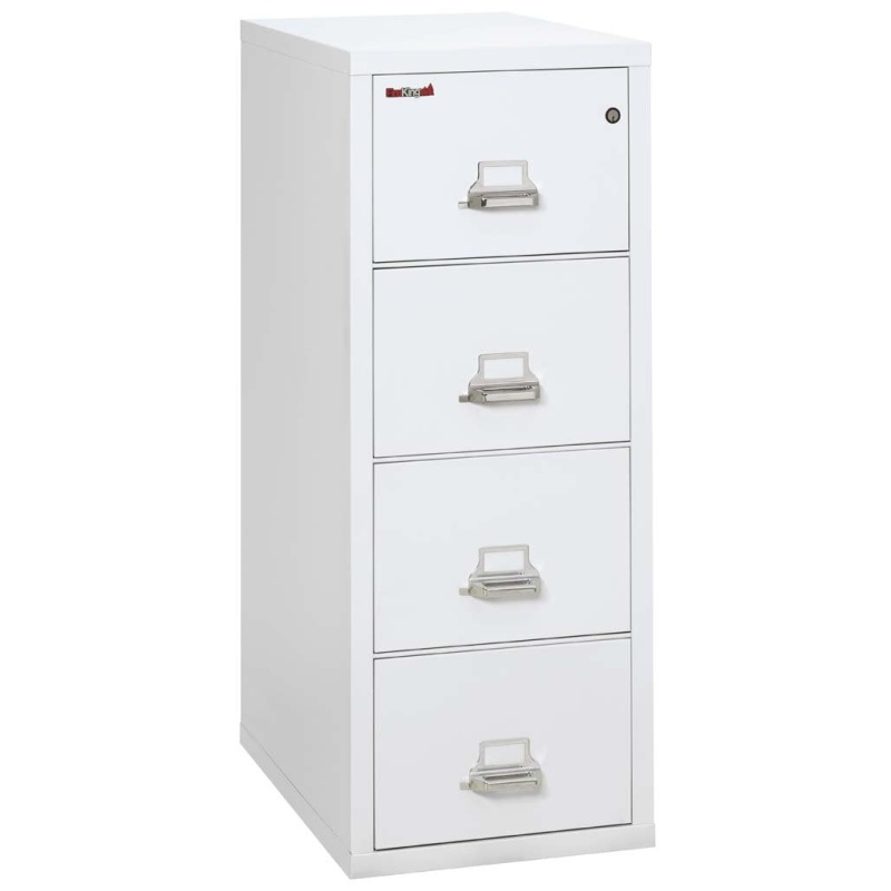 FireKing 4-1831-C Four Drawer Letter 31" D Fire File Cabinet - Image 8