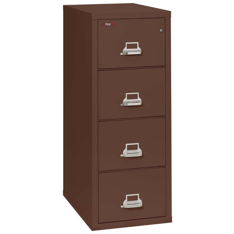 FireKing 4-1831-C Four Drawer Letter 31" D Fire File Cabinet - Image 7