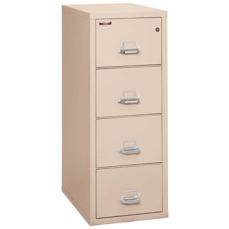 FireKing 4-1831-C Four Drawer Letter 31" D Fire File Cabinet - Image 6