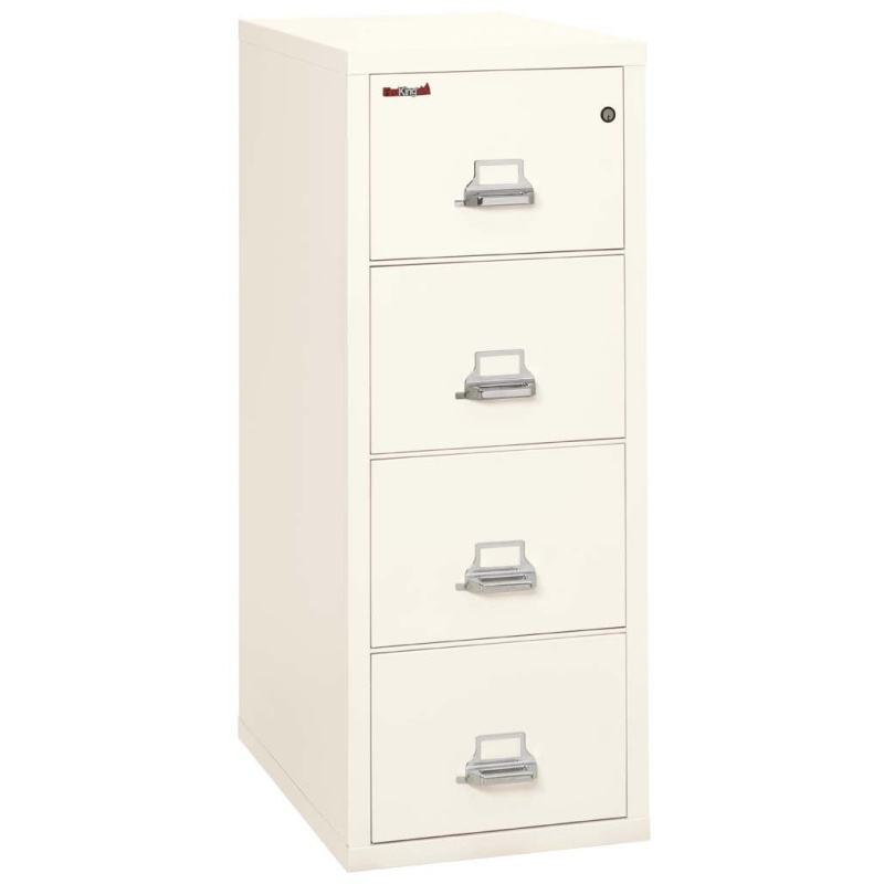 FireKing 4-1831-C Four Drawer Letter 31" D Fire File Cabinet - Image 9