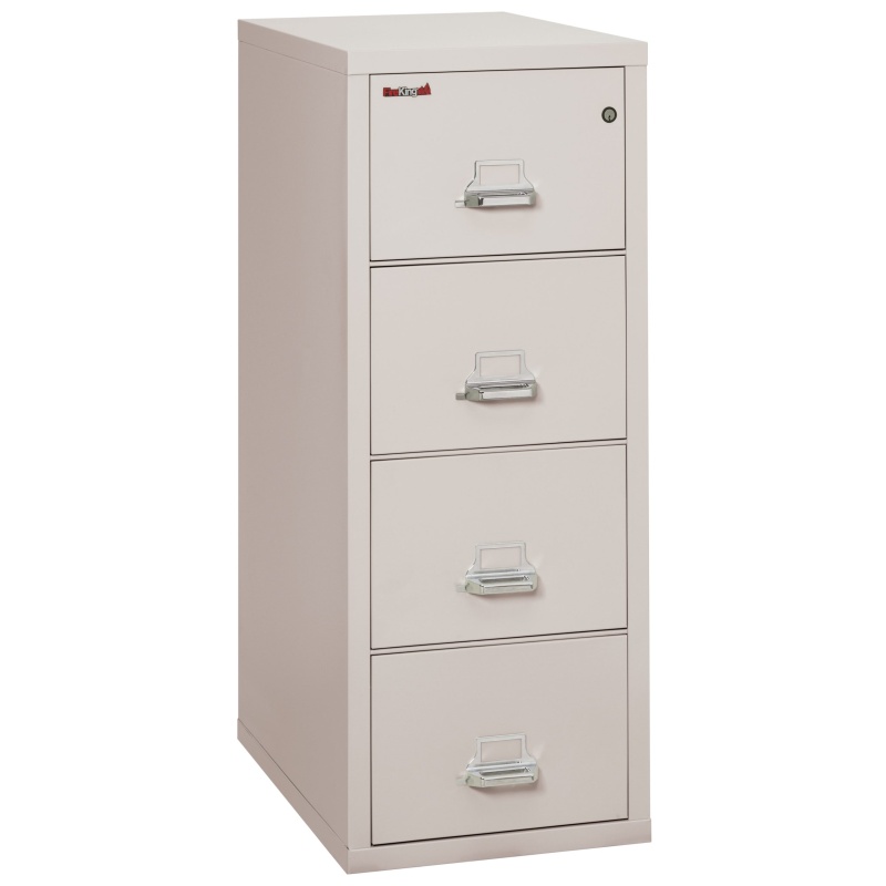 FireKing 4-1831-C Four Drawer Letter 31" D Fire File Cabinet - Image 3