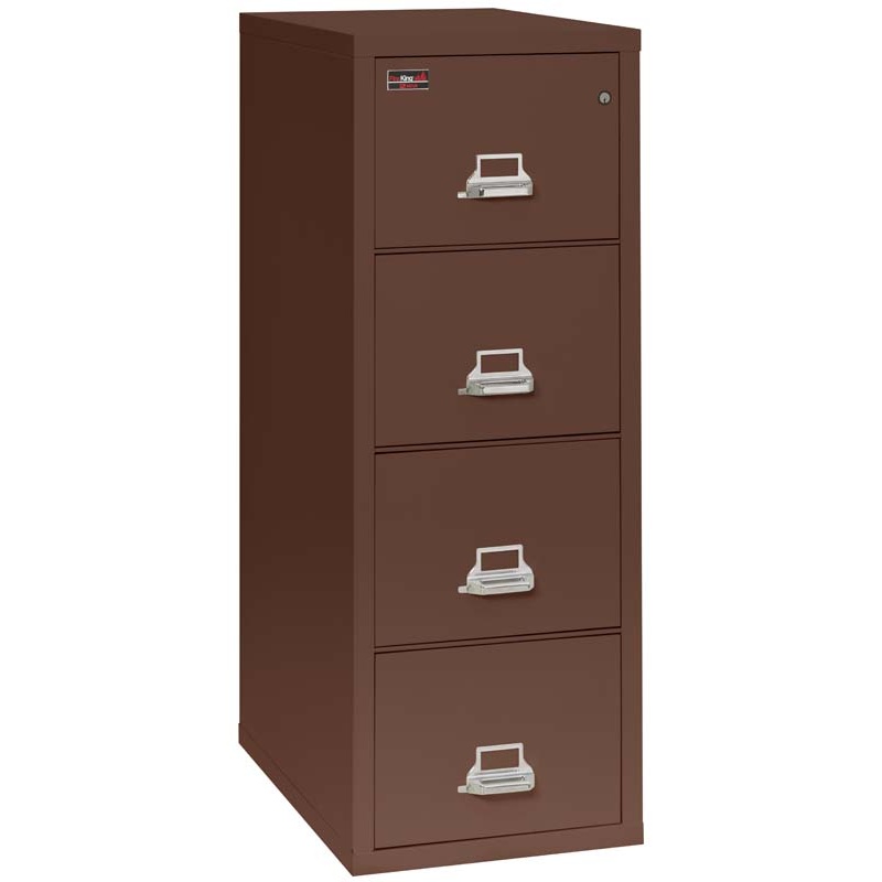 FireKing 4-1956-2 Two-Hour Four Drawer Vertical Letter Fire File Cabinet - Image 5