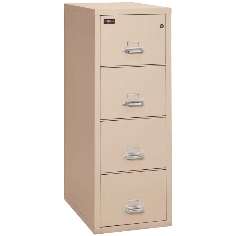 FireKing 4-1956-2 Two-Hour Four Drawer Vertical Letter Fire File Cabinet - Image 6