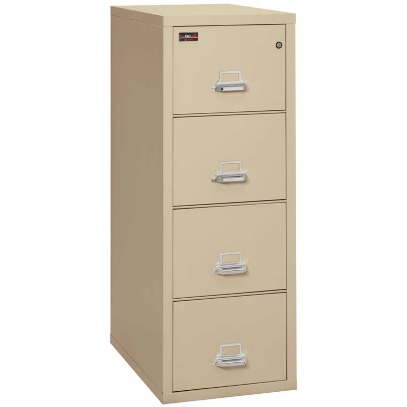 FireKing 4-1956-2 Two-Hour Four Drawer Vertical Letter Fire File Cabinet - Image 8