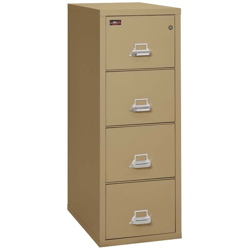 FireKing 4-1956-2 Two-Hour Four Drawer Vertical Letter Fire File Cabinet - Image 11