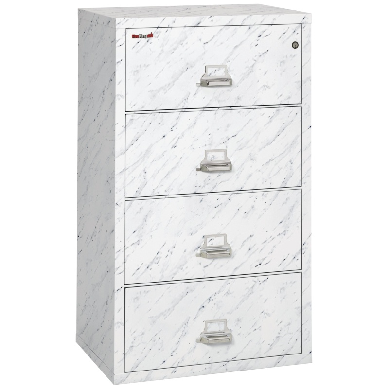 FireKing 4-3122-C Premium Designer Four Drawer 31" W Lateral Fire File Cabinet