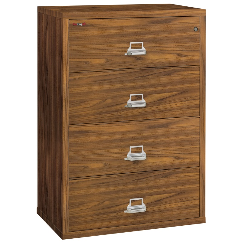 FireKing 4-3822-C Premium Designer Four Drawer 38" W Lateral Fire File Cabinet - Image 3