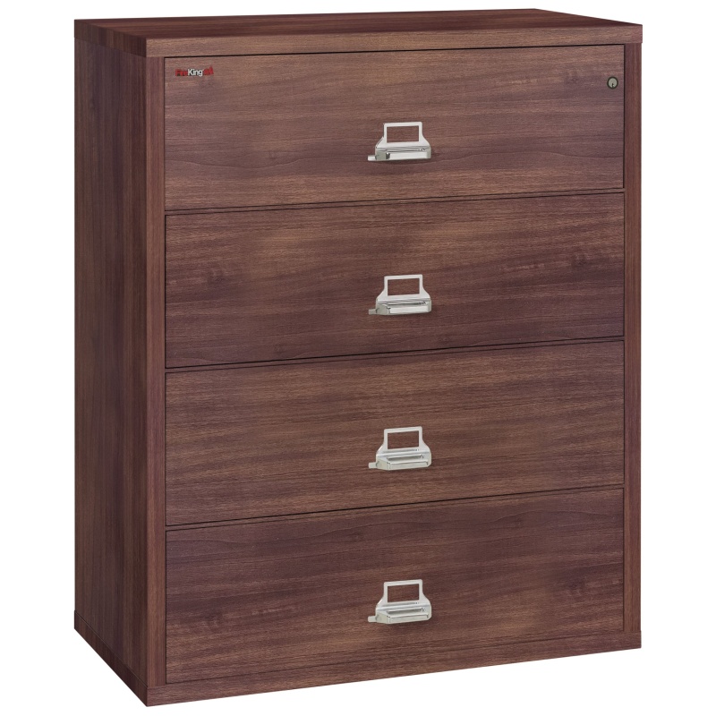 FireKing 4-4422-C Premium Designer Four Drawer 44" W Lateral Fire File Cabinet - Image 4