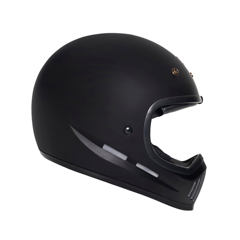 Urban Retro Off-Road Helmet Desperado Matte Black - Image 4