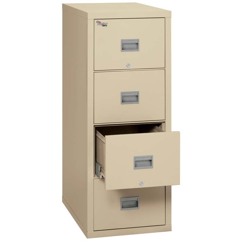 FireKing 4P1825-C 4 Drawer Patriot Vertical File Cabinet (Legal/Letter) - Image 2