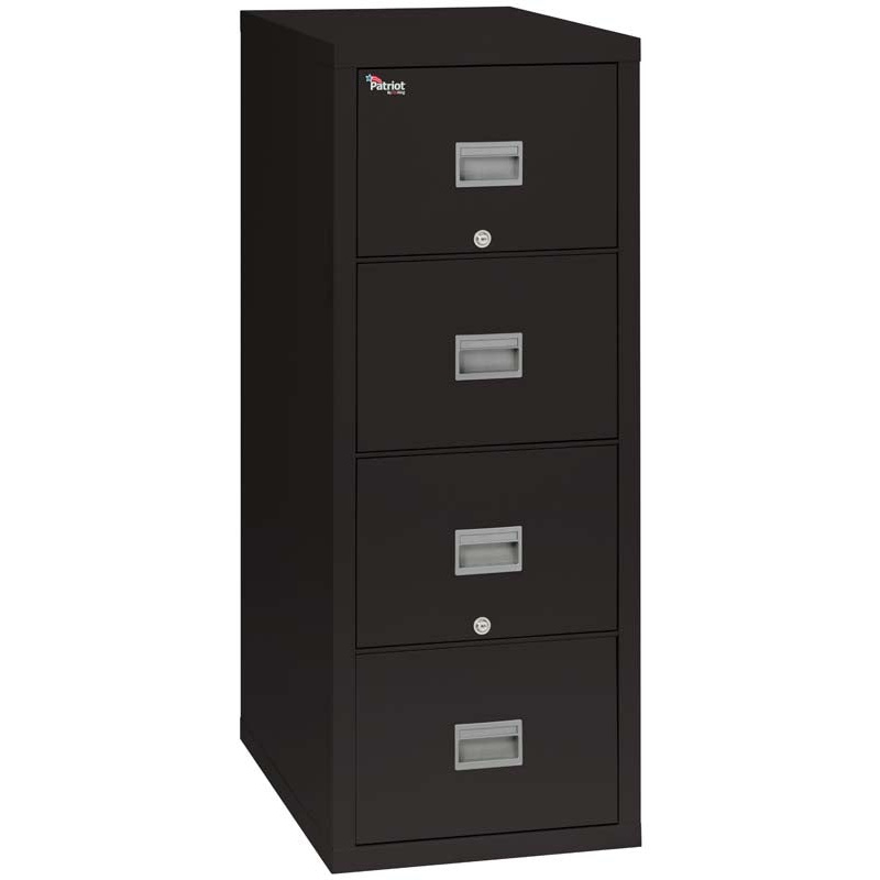 FireKing 4P1831-C 4 Drawer Patriot Vertical File Cabinet (Letter) - Image 2