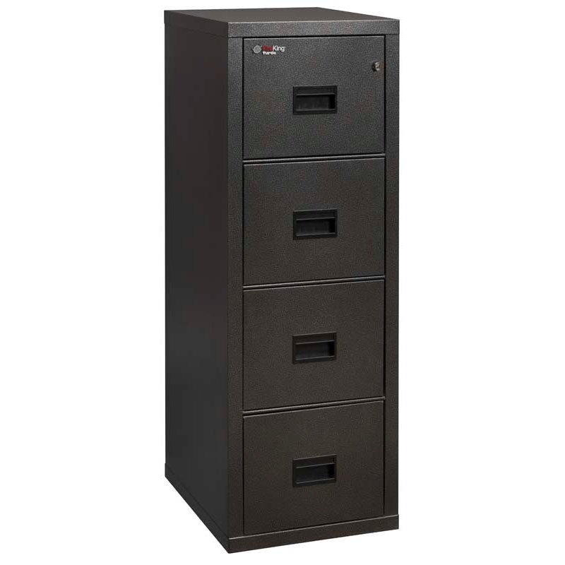 FireKing 4R1822-C Four Drawer Turtle Vertical 22" D Fire File Cabinet - Image 5