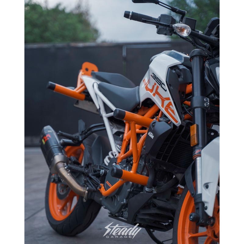 Zeus Armor Pro Series Engine Cage Front Cage - KTM DUKE 390 - (2015-2023) - Image 5