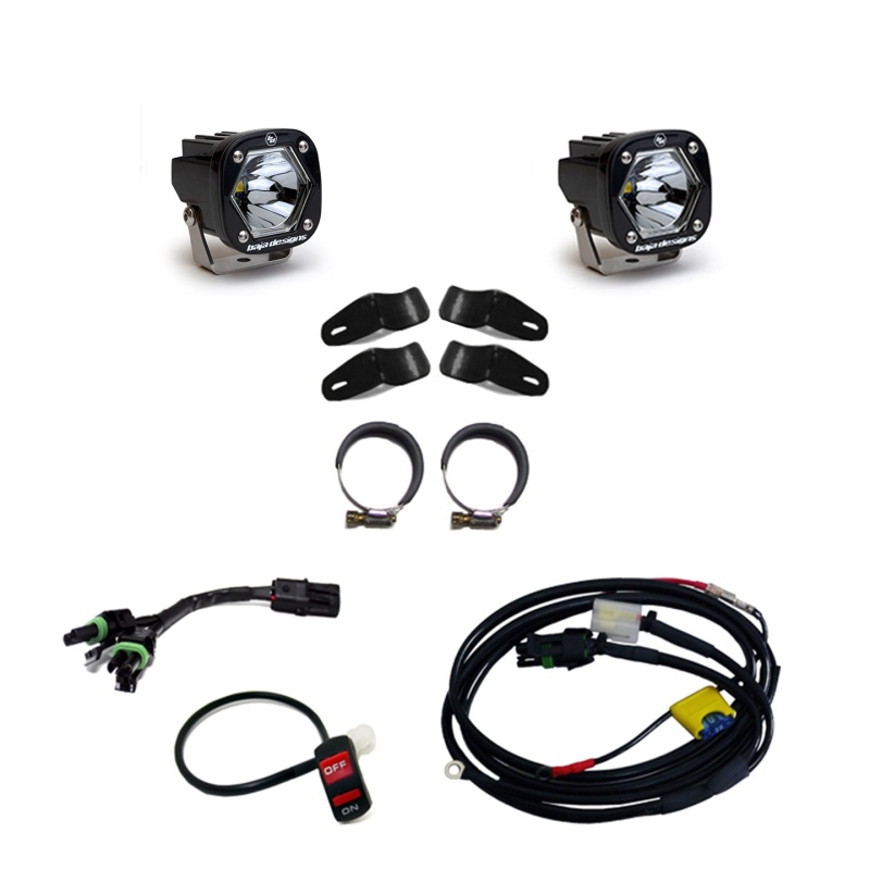 Baja Designs Electric Start Pit Bike S1 Moto Kits - Dual Lights