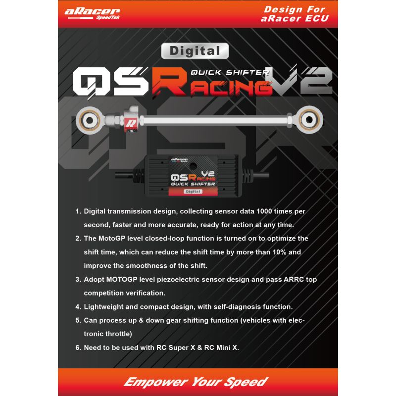 Aracer QS-RACING V2 Quickshifter - Aracer ECU Only - Image 4