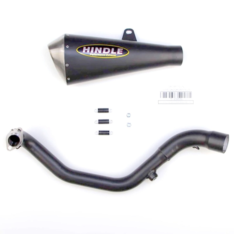 Hindle Black Ceramic EVO Megaphone Full Exhaust System - Honda Grom 125 (2017-2020) - Image 4