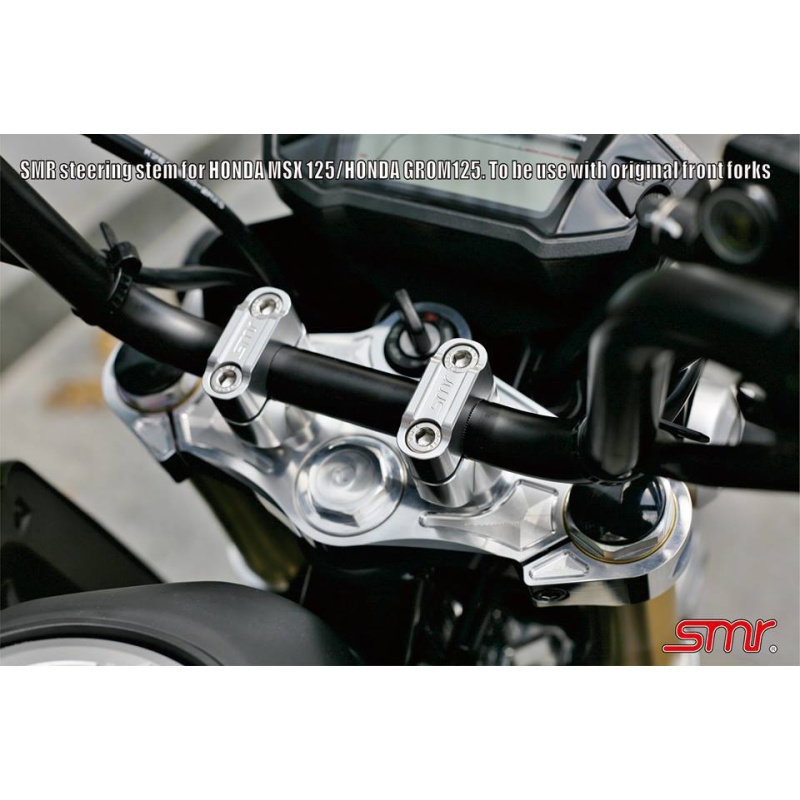 SMR FACTORY CNC Steering Stem Triple Tree Honda Grom DAX 125 - Image 13