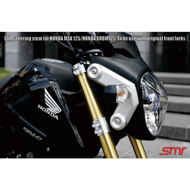 SMR FACTORY CNC Steering Stem Triple Tree Honda Grom DAX 125 - Image 14