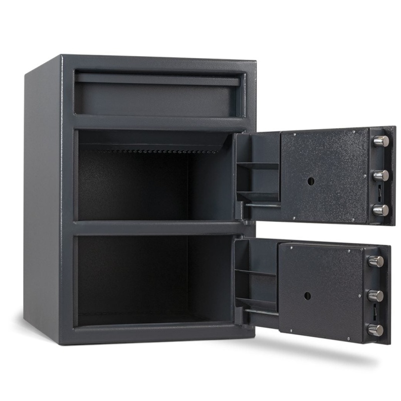 AMSEC MM2820Top-Drop-ESLAudit Top Drop Double Door Deposit Safe with ESLAudit Lock - Image 3