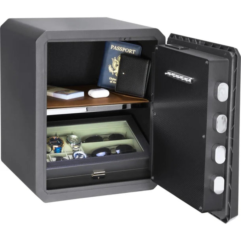 Barska AX13936 Obsidian 9-User Touchscreen Biometric Keypad Security Safe - Image 2