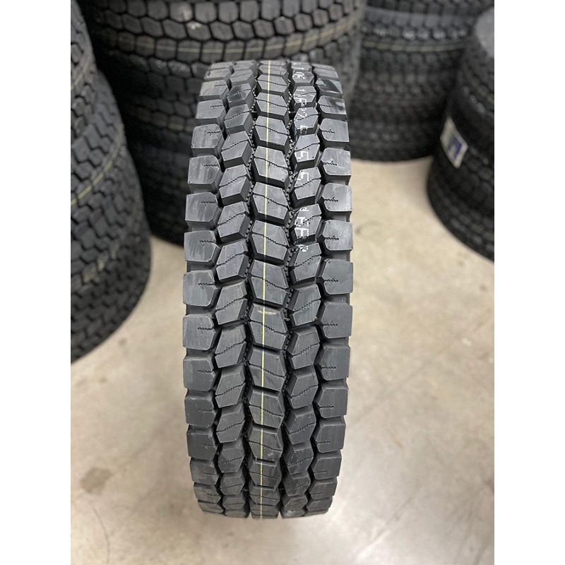 Set of 4 Tires 295/75R22.5 Amulet AD515 Drive Open Shoulder 16 Ply Commercial Truck - Image 2