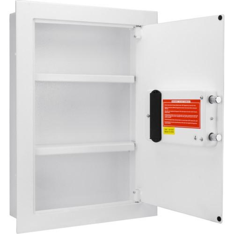 Barska AX13030 White Biometric Wall Safe - Image 3