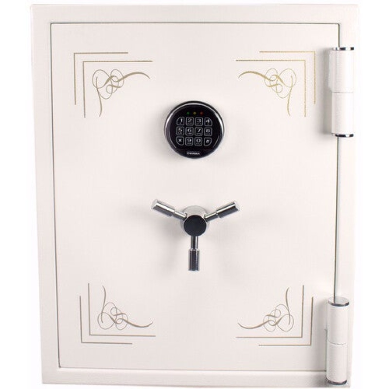 Barska AX13614 Keypad Fireproof Large Jewelry Safe - White - Image 2