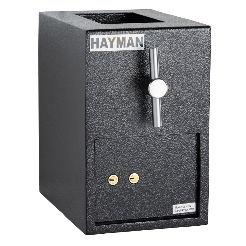 Hayman CV-H13-K Top Loading Rotary Depository Safe