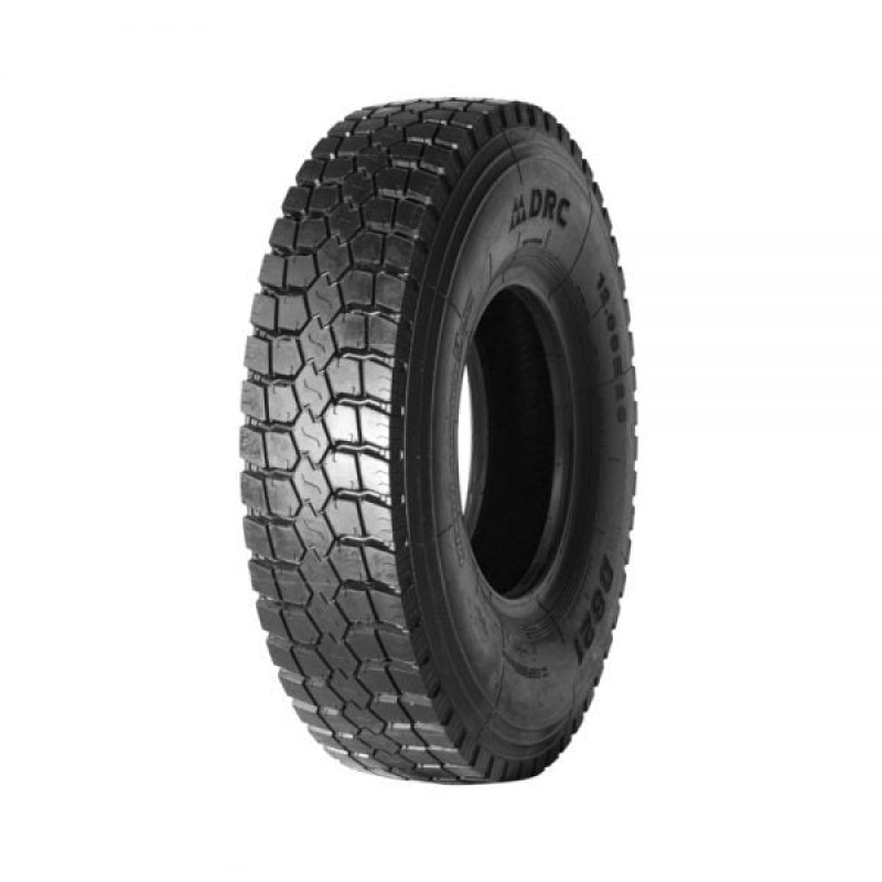 Set of 2 Tires 12R22.5  D821 DRC Drive Open Shoulder 18PR