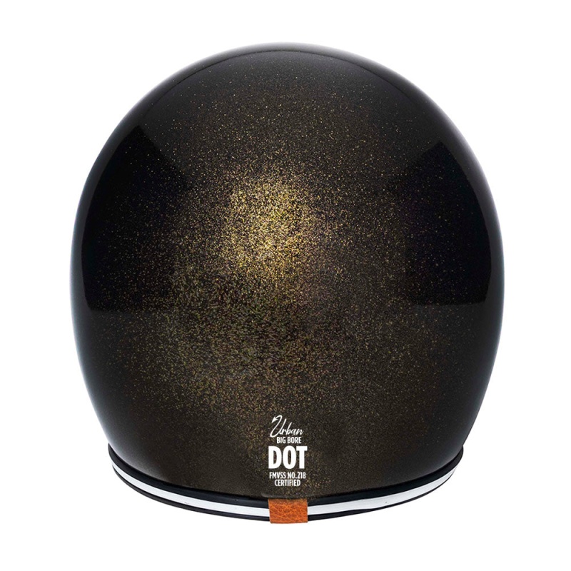 Urban Full Face Helmet BigBore S Dark Gold Flake - Image 8