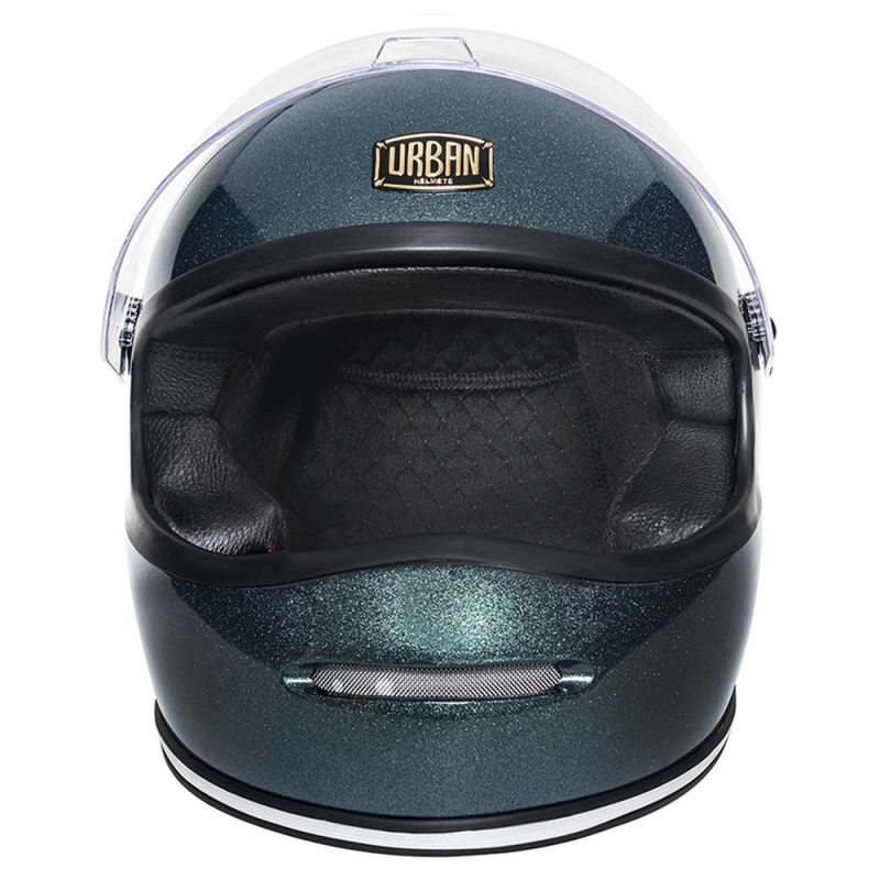 Urban Full Face Helmet BigBore S Green Flake - Image 4