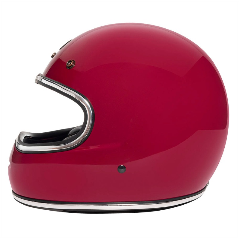 Urban Full Face Helmet BigBore Wine Retro - Image 2