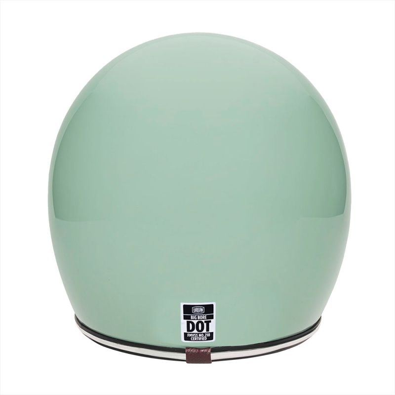 Urban Full Face Helmet BigBore Green Retro - Image 5