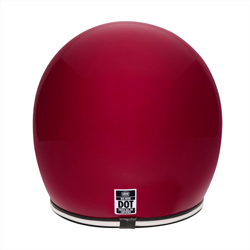 Urban Full Face Helmet BigBore Wine Retro - Image 5